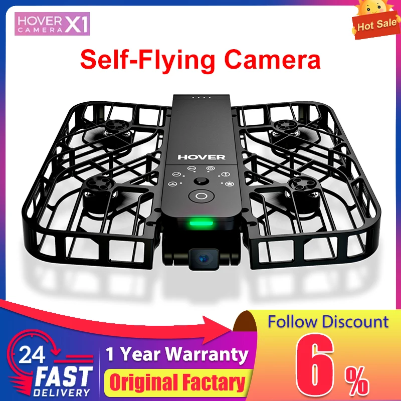 Hover Air X1 CameraX1 HOVERAir x1 Flying Drone Camera live Preview Selfie anti-shake HD Revolutionary Flying outdoor travel