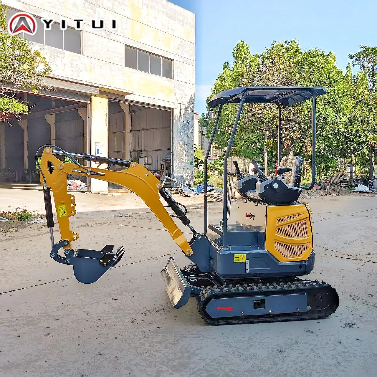 Mini escavatore più venduto Kubota Motore Accessori da giardino Ce Epa Euro 5 Strumenti agricoli Mini escavatore in vendita