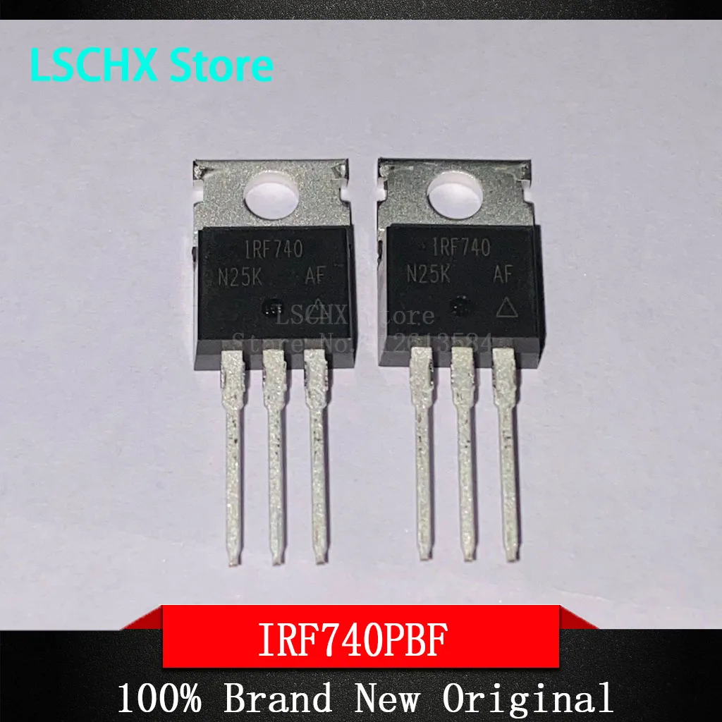 

(10pcs) 100% New IRF740 TO220 740 IRF740PBF IRF740P TO-220