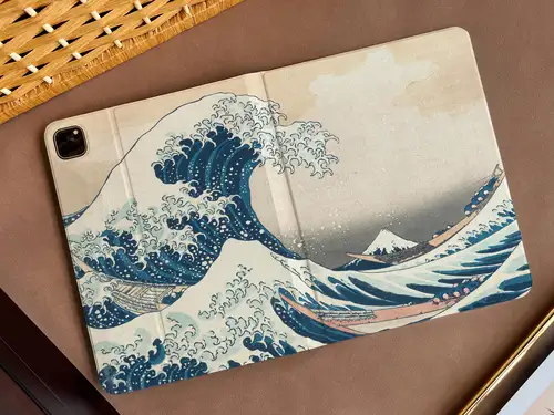 Imagen 2 del producto Funda japonesa para ipad Kanagawa Surfing para Apple Air 10,9, iPad Pro 2020, funda para iPad 10,2, 11, 12,9 pulgadas, 2021 Mini 5 6,
