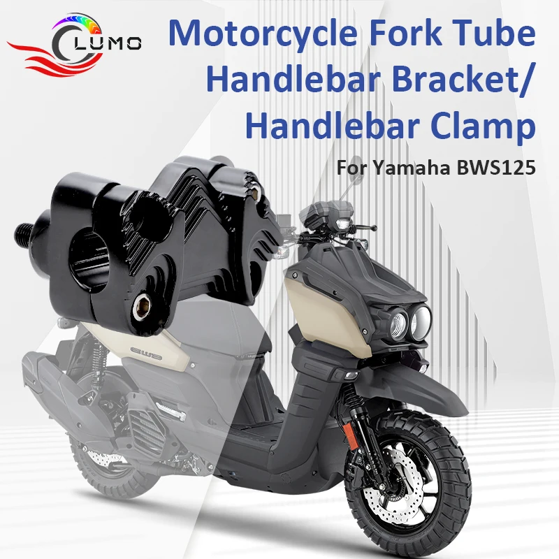 Motorcycle Handlebar Bracket Clamp for Yamaha BWS125 Fork Tube Installation Accessory