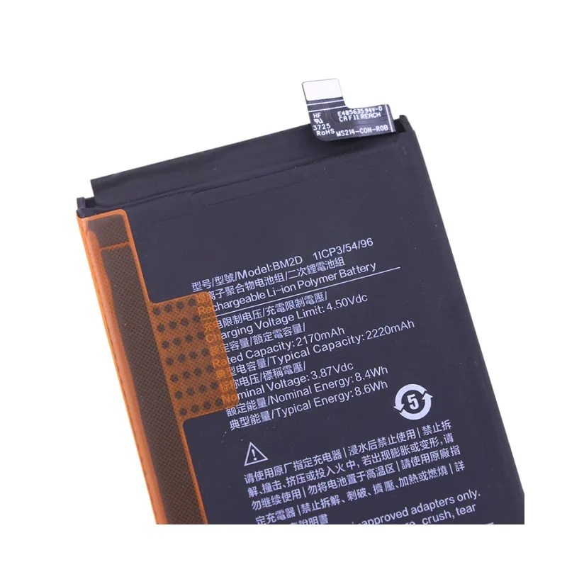 Replacement battery BM2C BM2D for Fold3 mobile phone battery 2308CPXD0C lithium battery board