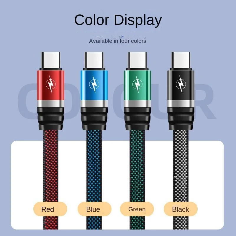 The data cable is suitable for Type-C Huawei 5A super fast charging 6a Android USB charging cable for mobile phones