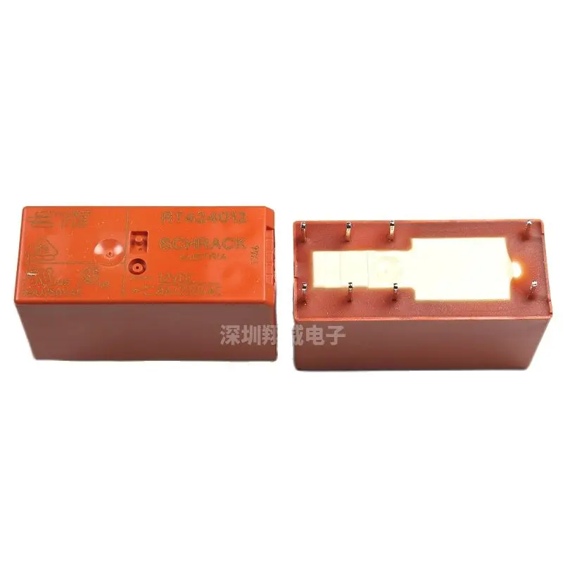 100% NEW RT424012 RTE24012 RT424024 RTE24024 RT424005 RT424048 RT424110 RT42E730 5-110VDC 230VAC 8A 8 pin 2 open 2 close RELAY