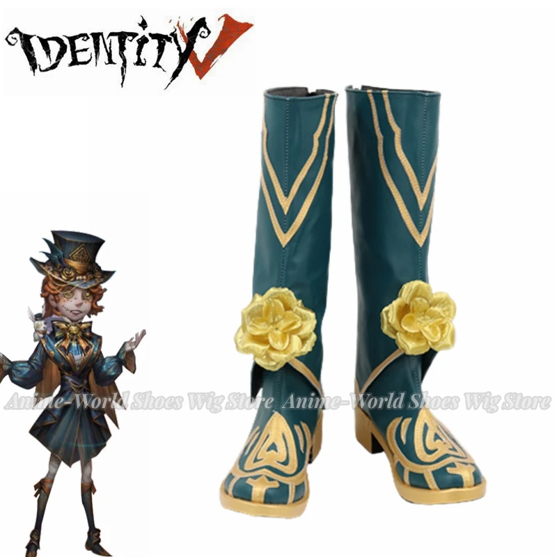 

Game Identity V Acrobat Mike Morton Cosplay Shoes Halloween Carnival Boots PU Shoes Cosplay Props Custom Made