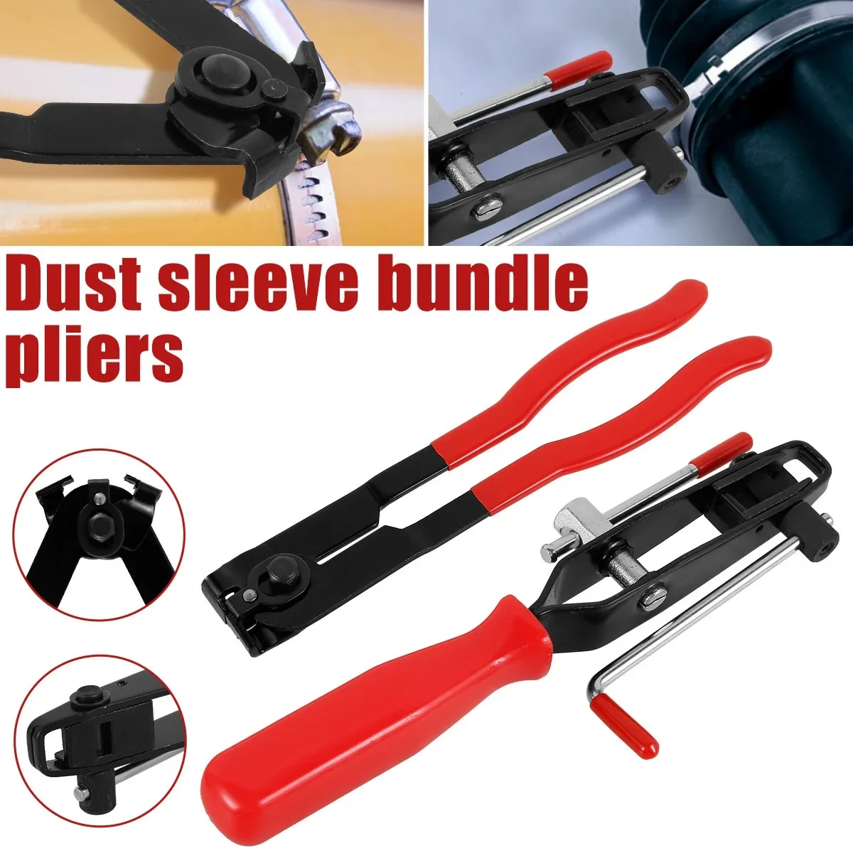 السيرة الذاتية المشتركة التمهيد المشبك كماشة مجموعة الفولاذ المقاوم للصدأ سيارة النطاقات أدوات عدة المهنية الأذن التمهيد التعادل كماشة أو السيرة الذاتية التمهيد المشابك للسيارات #2