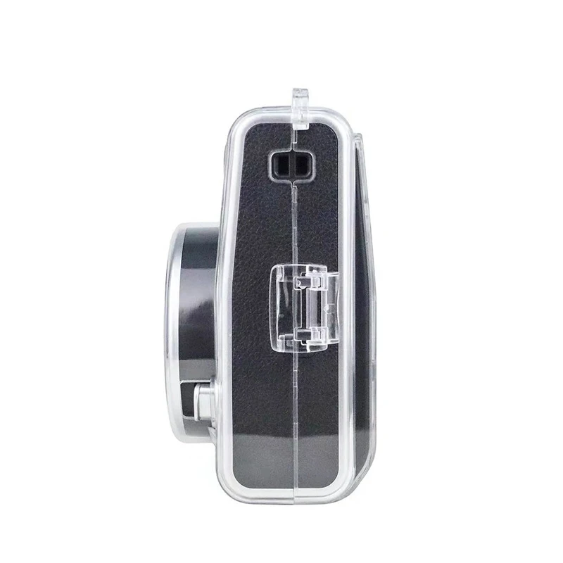Protective Crystal Case Transparent Clear Cover for Fujifilm instax mini 40 mini40 Instant Film Camera Bag Shell with Neck Strap