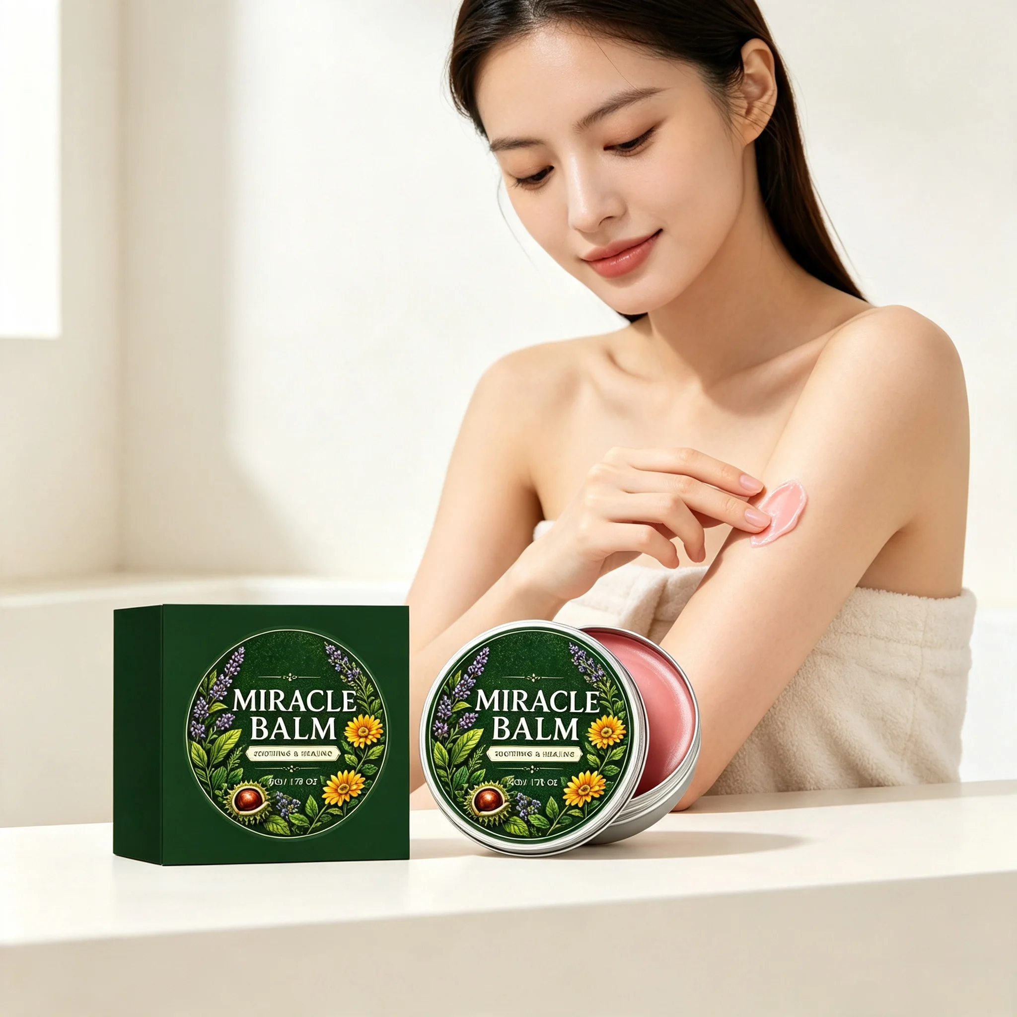 Soothing Moisturizer Miracle Balm Relaxing Muscle Improving Legs Swollen Relieves Joint Soreness Massage Varicose Vein Ointment