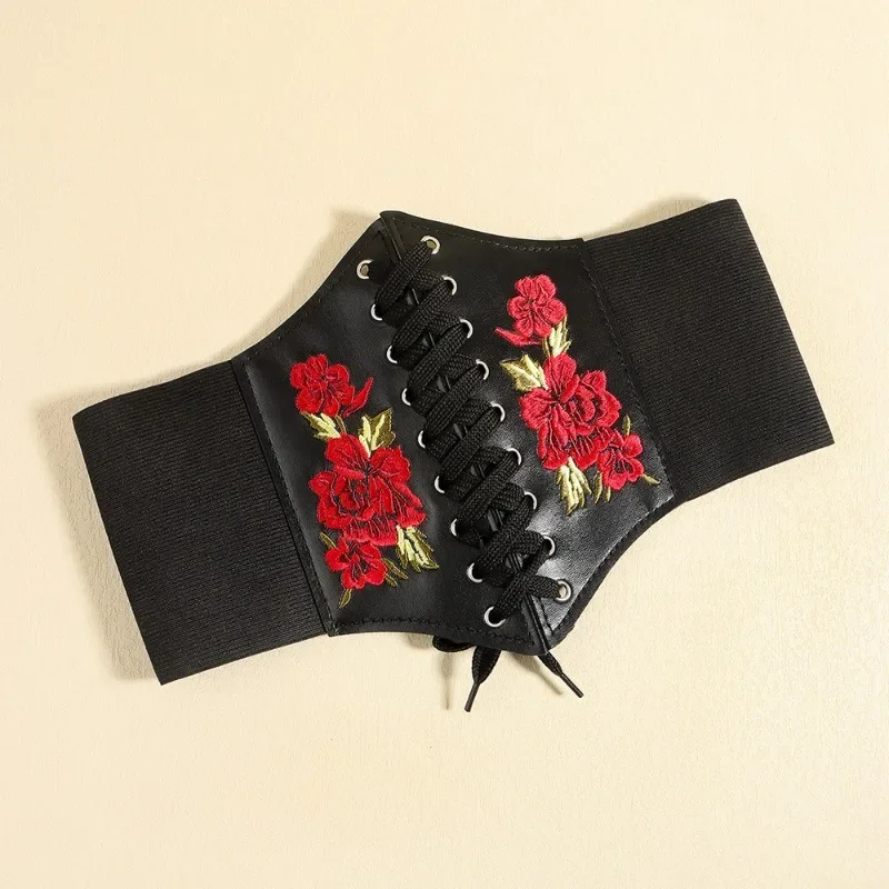 أسود بذلة مفصلة لشكل الجسم النساء الملابس القوطية Underbust مشد للخصر المدرب بولي Leather الجلود مطاطا مثير الزفاف الكورسيهات و المشدات #3