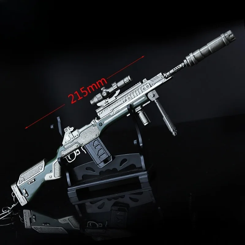 21.5cm/8.46in apex anime periférico bloodhound g7 scout liga artesanato armas modelo pingente arma de brinquedo presente aniversário para meninos da menina