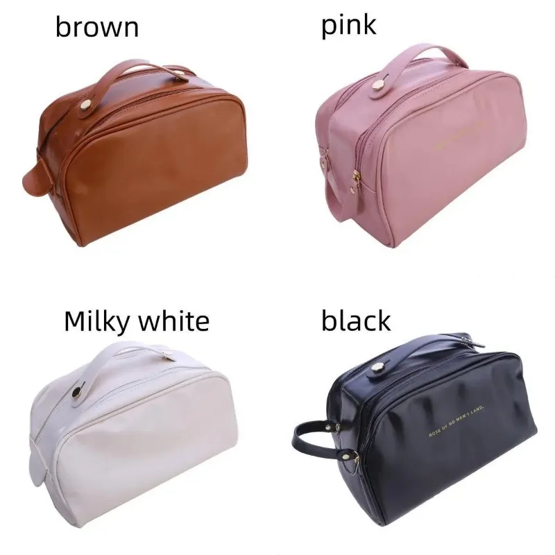 Portable Swimming storage Makeup Bag with Large Capacity Travel Toiletries  Cosmetic Bag  Makeup Bag