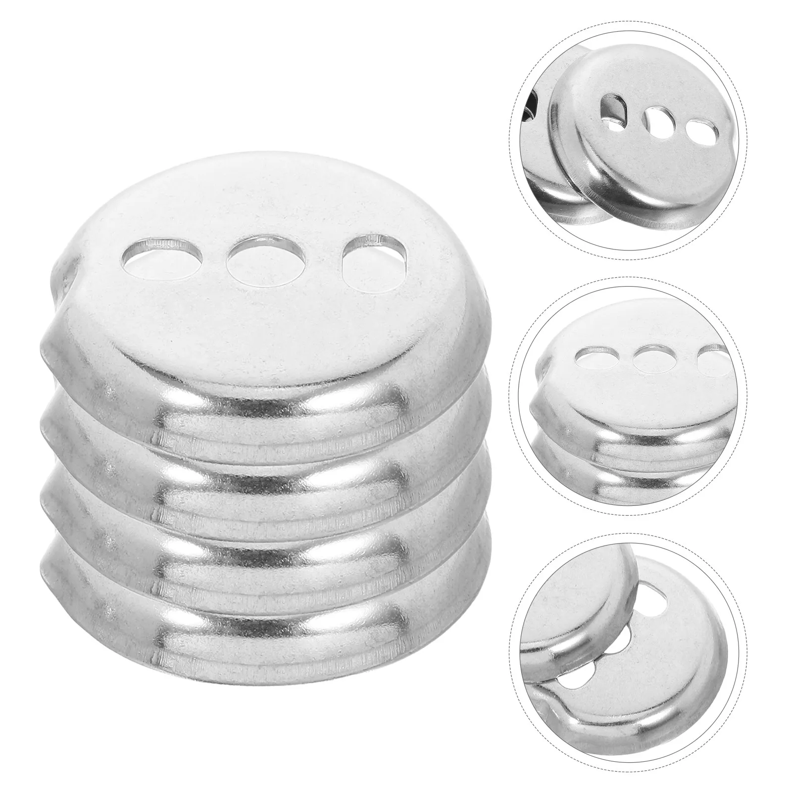 

6Pcs Bathroom Hardware Towel Bar Replacement Parts Mounting Hardware for Bath Towel Racks Toilet Roll Holder Accessories Repair