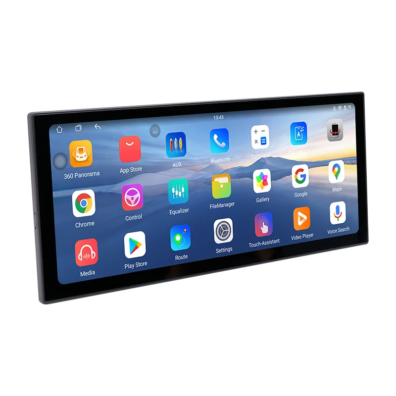 7865 12.3-inch Multimedia Player Features Built-in GPS Navigation and Supports Wireless CarPlay