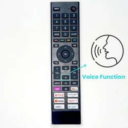 Original Bluetooth Voice TV Remote Control ERF3B80H For Hisense UHD Smart TV 55E76GQ, 58A6BG, 55A6G, 70A6BG, ERF3C80H, ERF3D80H