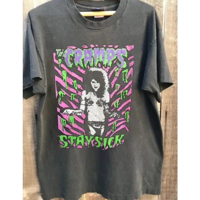 Retro The Cramps Band's New Summer Collection, Unisex Casual and Fashionable Cotton T-shirt
