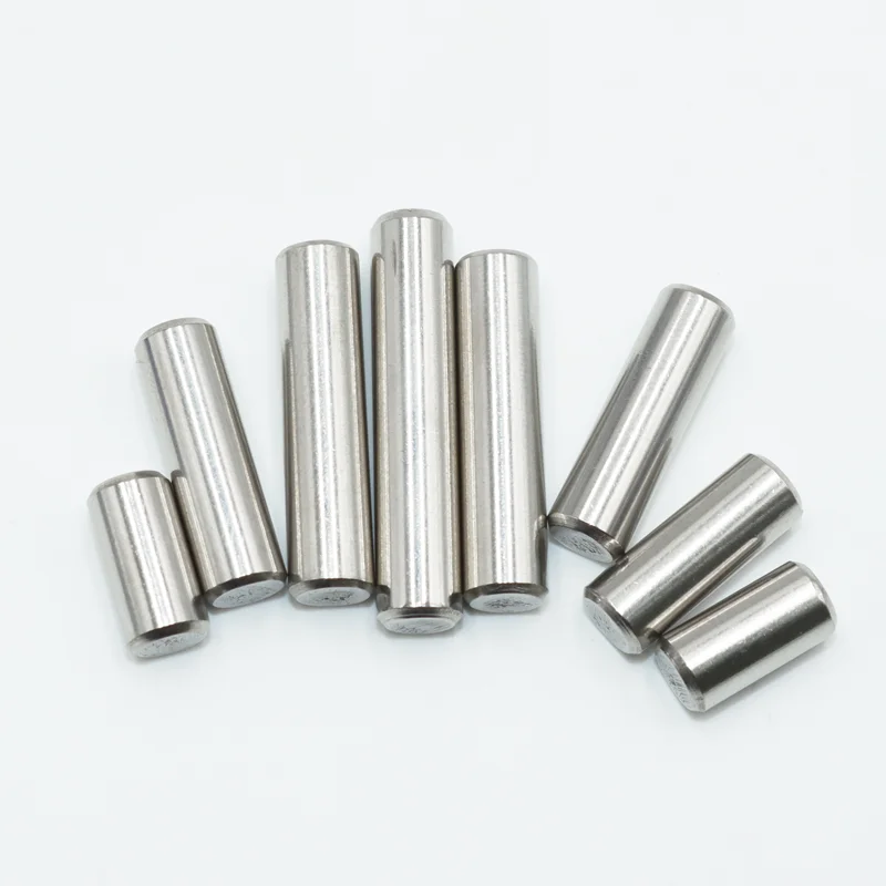 M1 M1.5 M2.5 M3 M4 M5 M6 M8 Cylindrical Pin Locating Dowel Set 304 Stainless Steel Fixed Lock Pin Shaft Fixing Metal Solid Rod