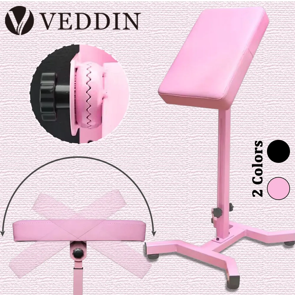 

Professional Memory Foam Tattoo Armrest Stand Height Adjustable Tattoo Studio Arm Leg Non-Slip Rest Stand with Eco Leather Pad