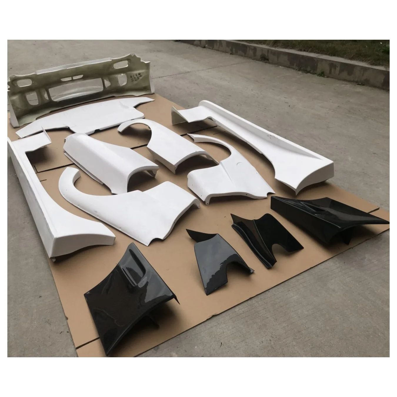 Dream Car FRP Material Wide Body Kits Fit  RX7 FD RE-GT With Front Bumper Rear Bumper Side Skirt Hood