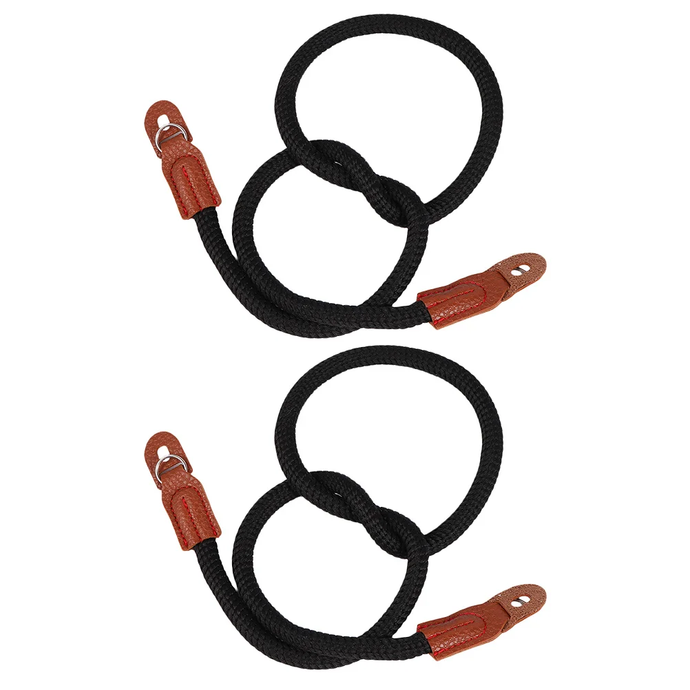 

2Pcs Camera Strap Premium Materials Comfortable Texture Long Lasting Use for Photographic Life Camera Cotton Belt