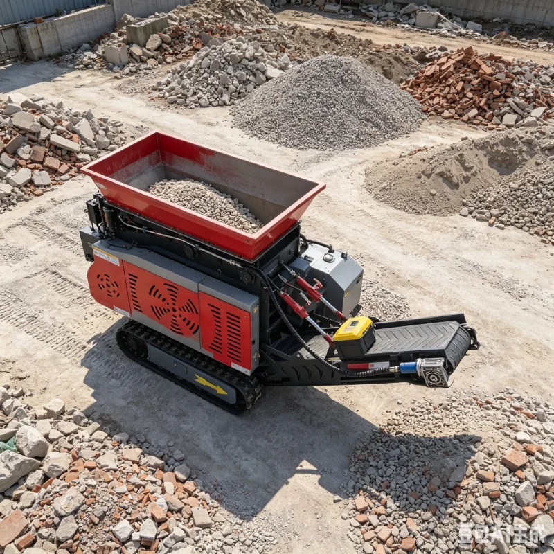 Mini Crawler Jaw Crusher Portable Stone Crushing Machine China Manufacturer Factory Direct Sale Track Mounted Concrete Breaker