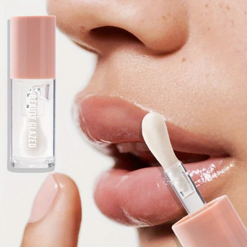 5 Colors Moisturizing Lip Oil Moisturizing Nourishing Lips, Natural Care Lip Balm Daily Use in Autumn and Winter