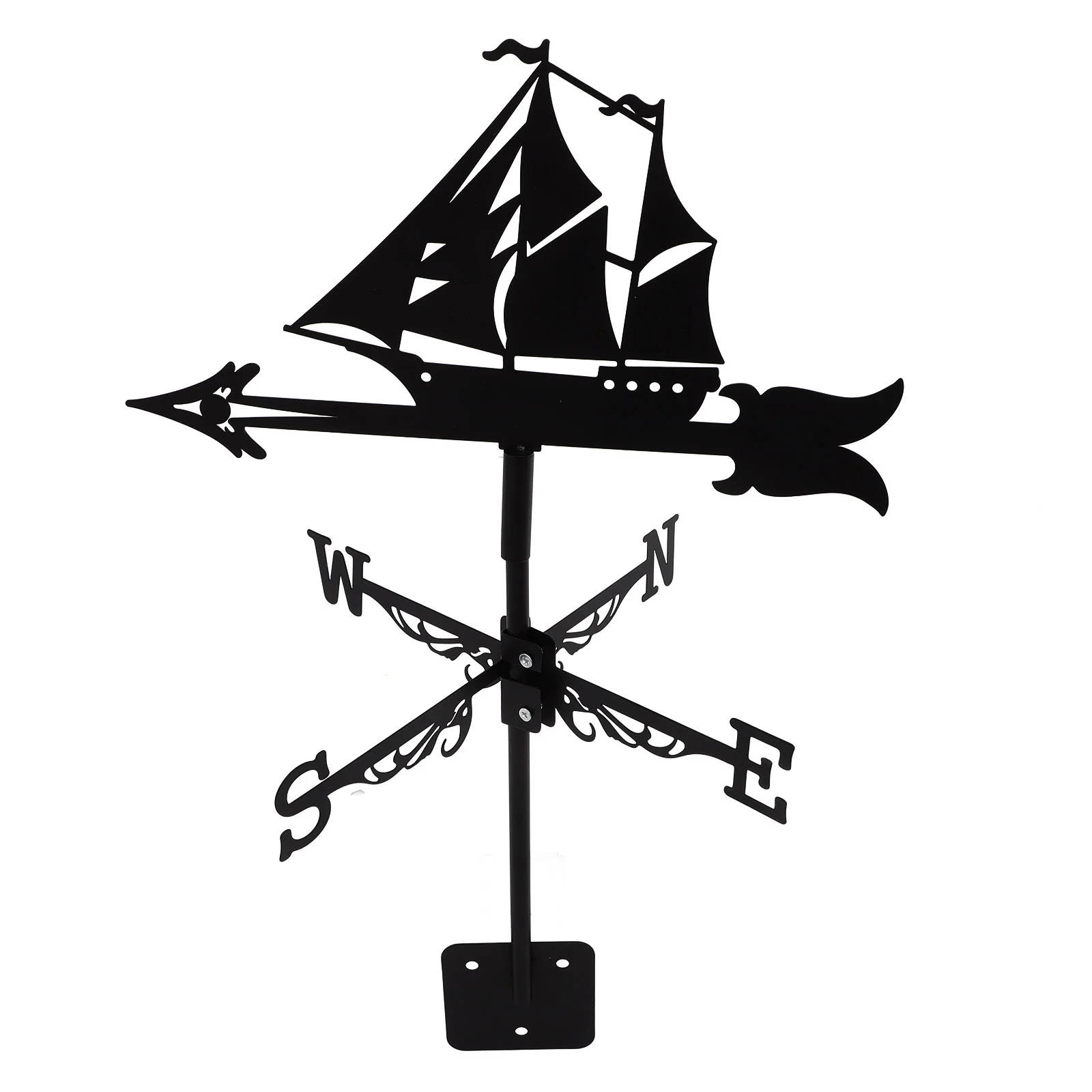 

Outdoor Weather Vane Vanes for Yard Iron Wind Metal Direction Garden Stake Weathervane Ground Indicator Ornaments