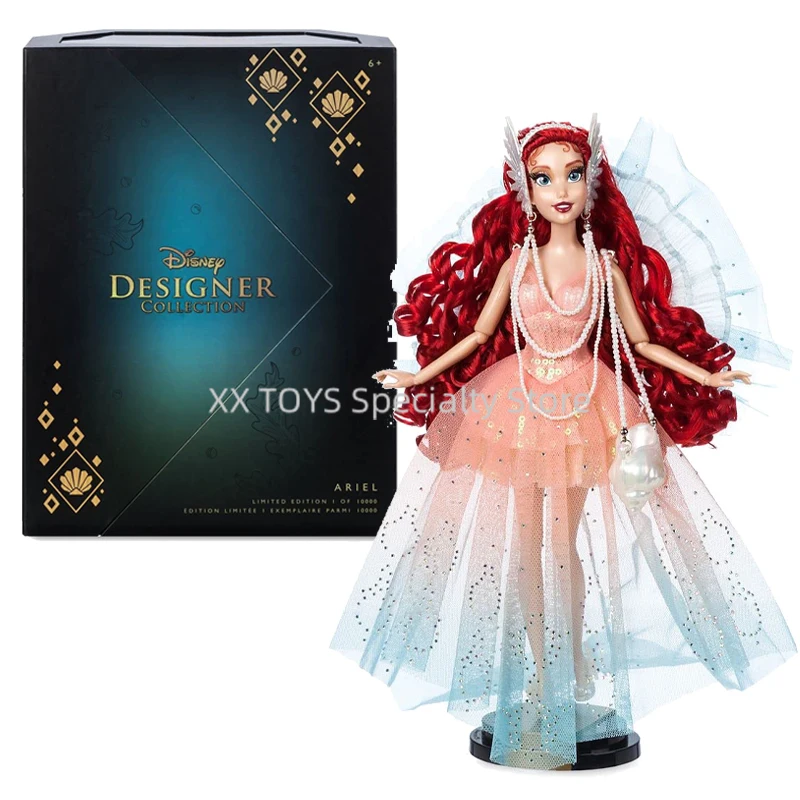 Disney Designer Collection Ariel Limited Edition Doll The Little Mermaid Ultimate Princess Celebration Fashion Collectible Dolls