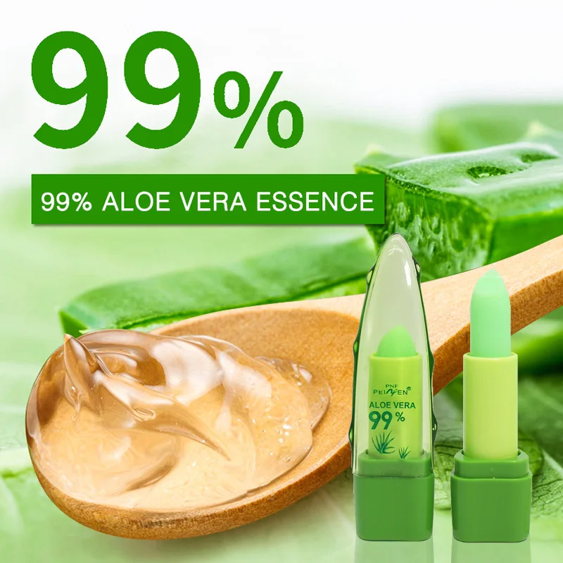 Lippenbalsam, Lippenstift, Aloe-Make-up, Lippenpflege, Lippenstift, Farbe, Stimmung ändern, langanhaltend, feuchtigkeitsspendend, wasserfester Lippenstift