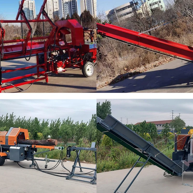 Upgraded New Version Wood Splitter 42Ton Hydraulic Log Splitter Improved Efficiency For Farm Firewood Business