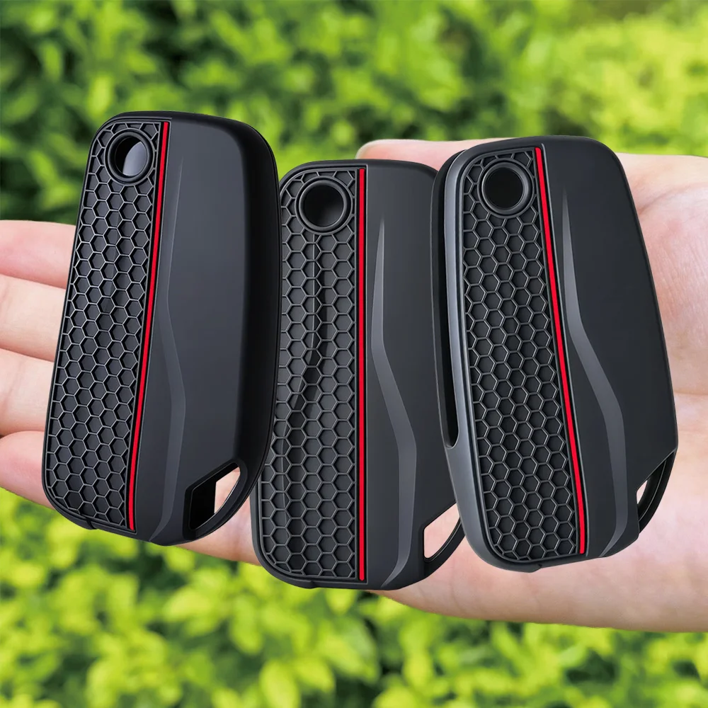 Keychain For DUCATI Multistrada V2 V2S V4 V4S 1260S 950S Silicone Motorcycle Electronic Start Key Case Cover Key Shell