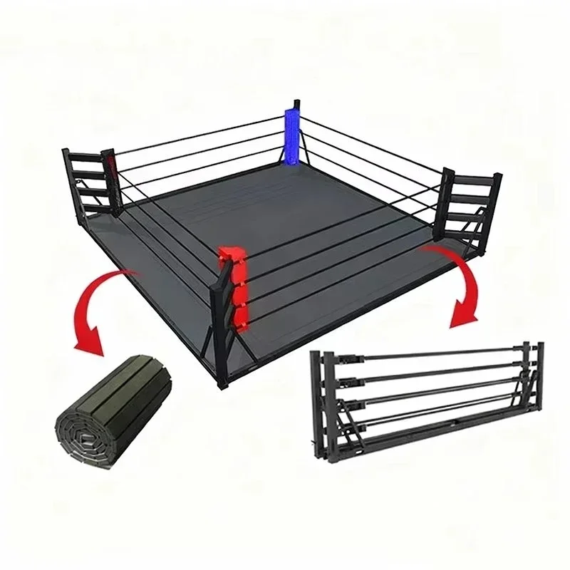 Picture 3: Foldable boxing ring: saves training space, easy to store and move, quick to assemble
