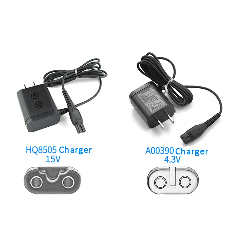 4.3V A00390 Shaver Charger AC Power Charging Cord Adapter for PHILIPS QG3340 SW170 SW175 S110 S111 S116 S118 S510 S511 S512 S520