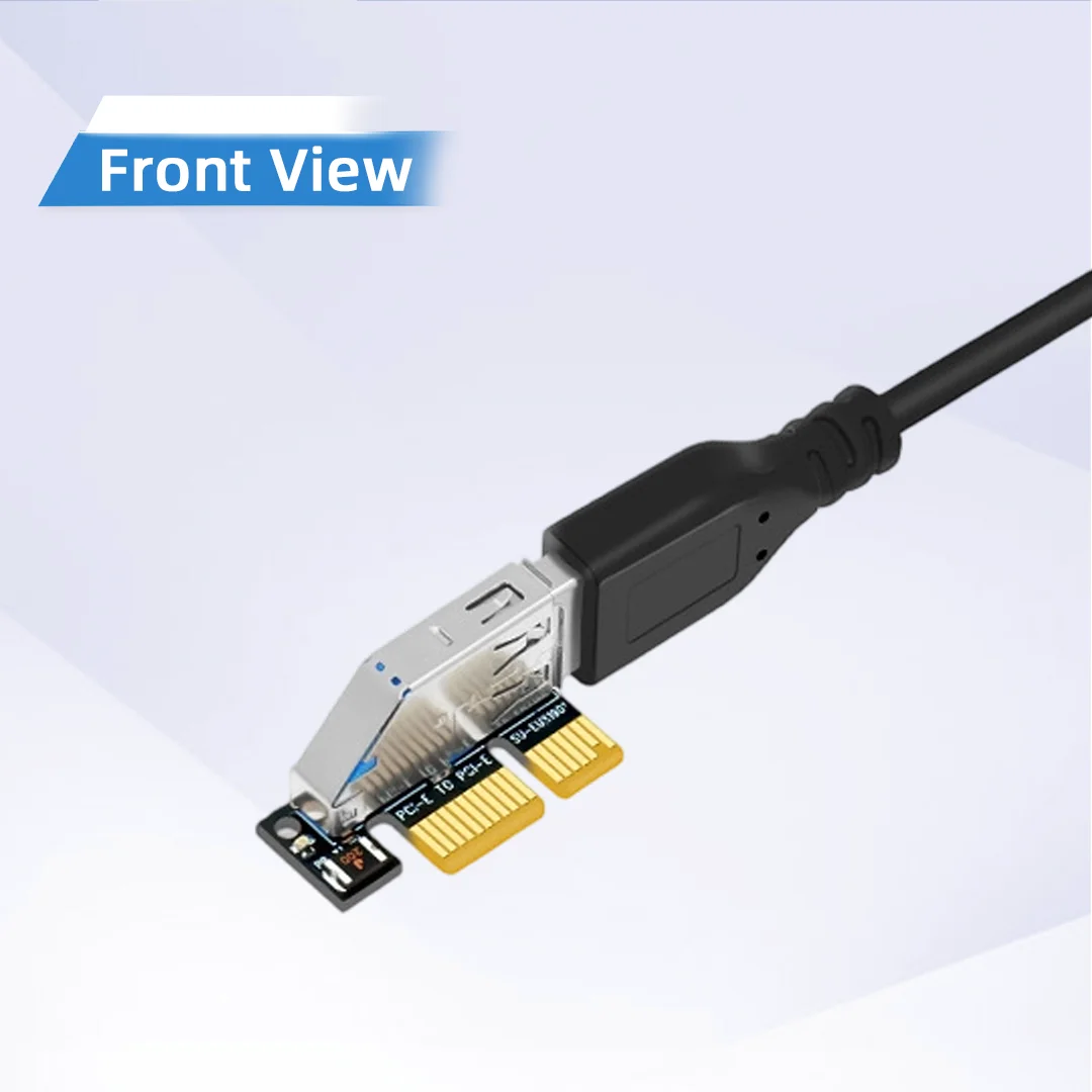 0.3/0.6m PCIe X1 Extension Cable PCI-E 1X Riser Adapter PCI-E Expansion Card For Network Card Video Capture Card  Extender