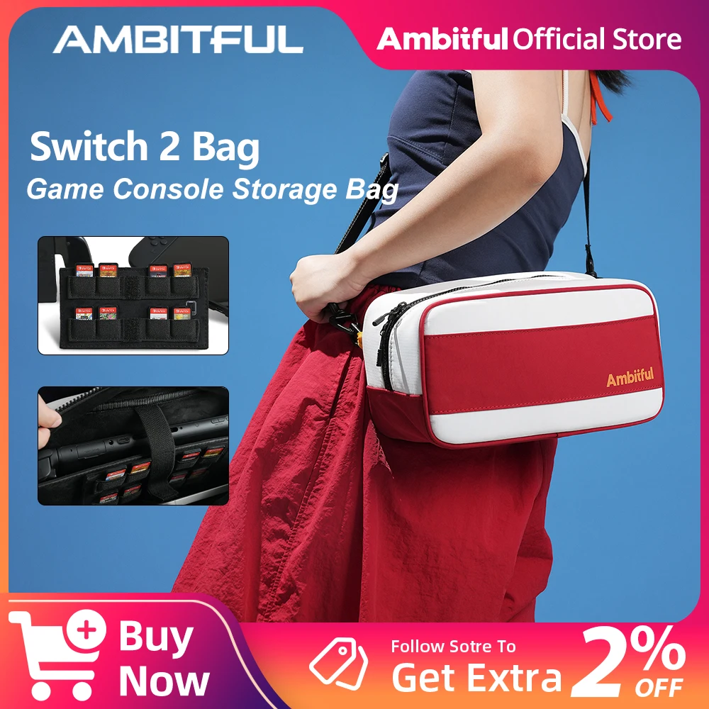 

One Game G2 Storage Bag for Nintensdo Switch 2 Accessories Handbag Shoulder Bag