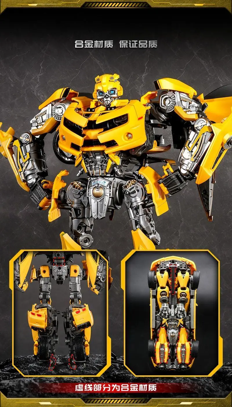 30CM Transformation Optimus Prime Bumblebee Megatron Toys Action Anime Figure Movie Doll Toys