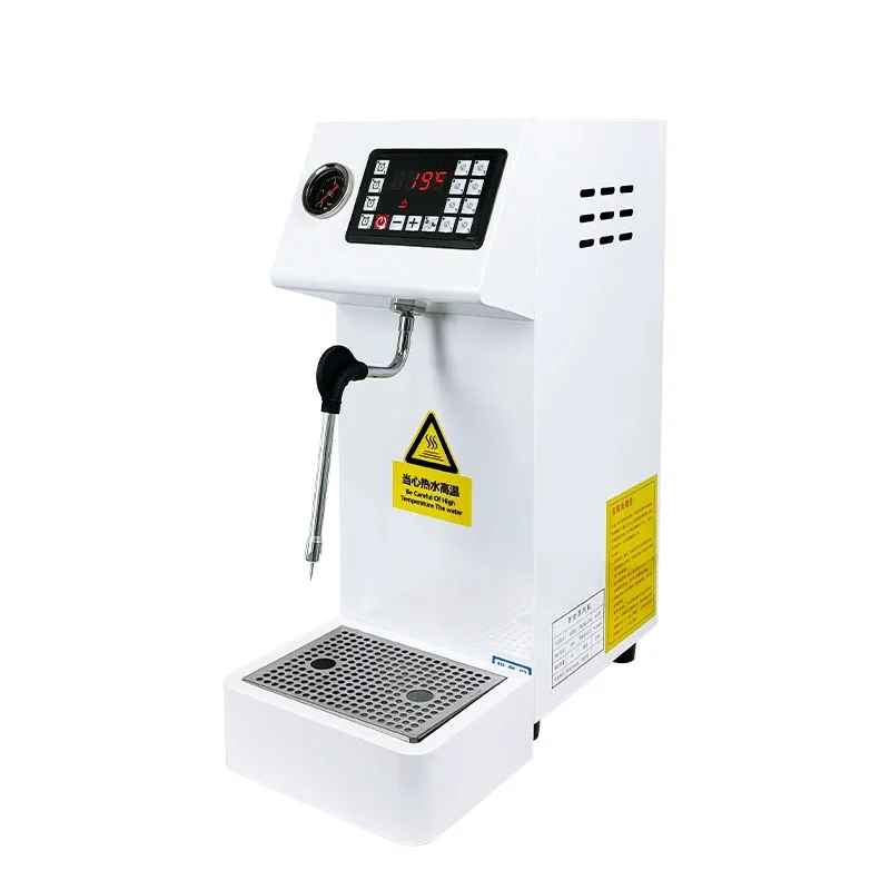 

Commercial Hot Milk Steamer Machine 6L Electric Milk Frother Stainless Steel Constant Temperature Milk Frother Machine