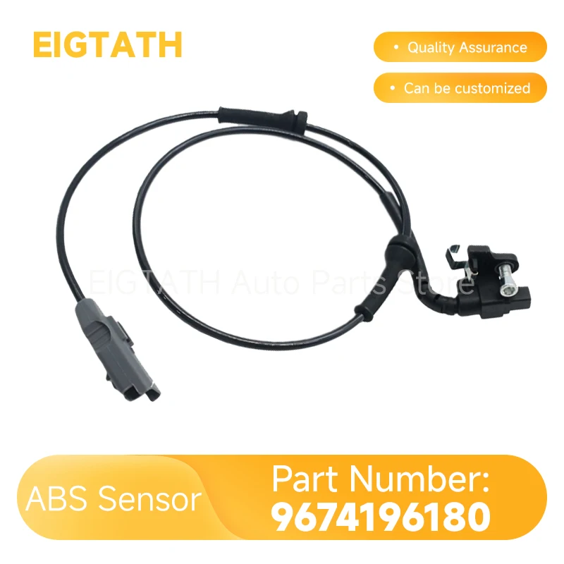 9674196180 Rear Left Right ABS Wheel Speed Sensor for Peugeot 308 408 T9 Citroen C4L C4 Picasso 2013–2021 Car Accessories Tools