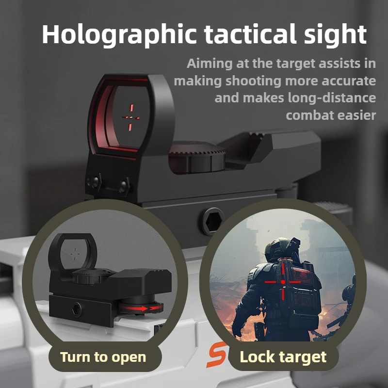 Toy Gun S686 Rifle Double Barreled Airsoft Launcher Dual Soft Bullets Outdoor Sports Game Pistola Shot Gun Weapon for Adult Gift view 5