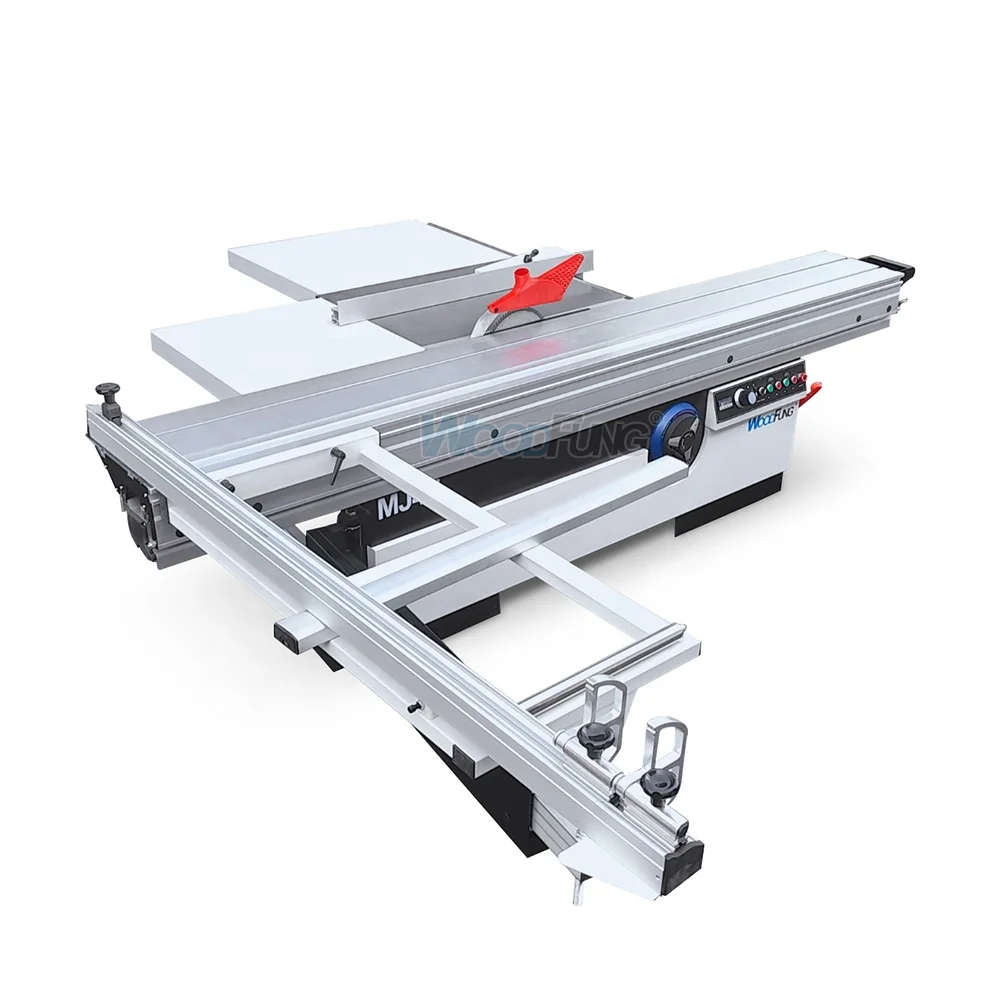 MJ45 Folding Portable Small Mini Sliding Table Saw 45 Degree Double Blade Panel Saw