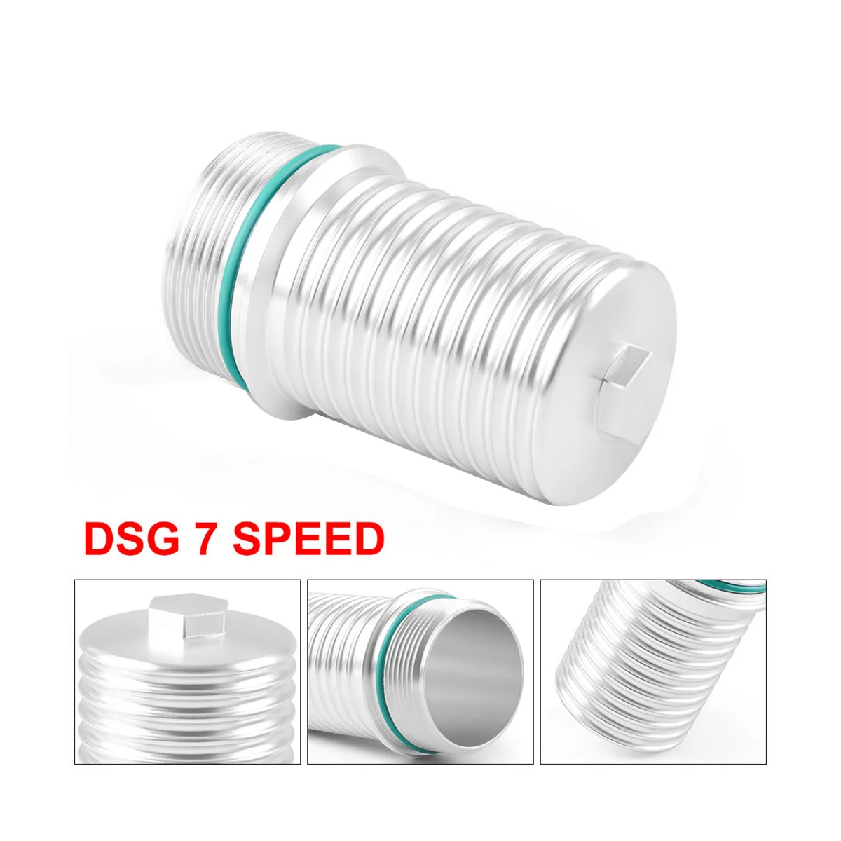 For VW Filter Housing for Audi DSG 7 Speed DQ380 DQ381 DQ500 Shell Transmission Filter Cover Aluminum Alloy Filter Cover