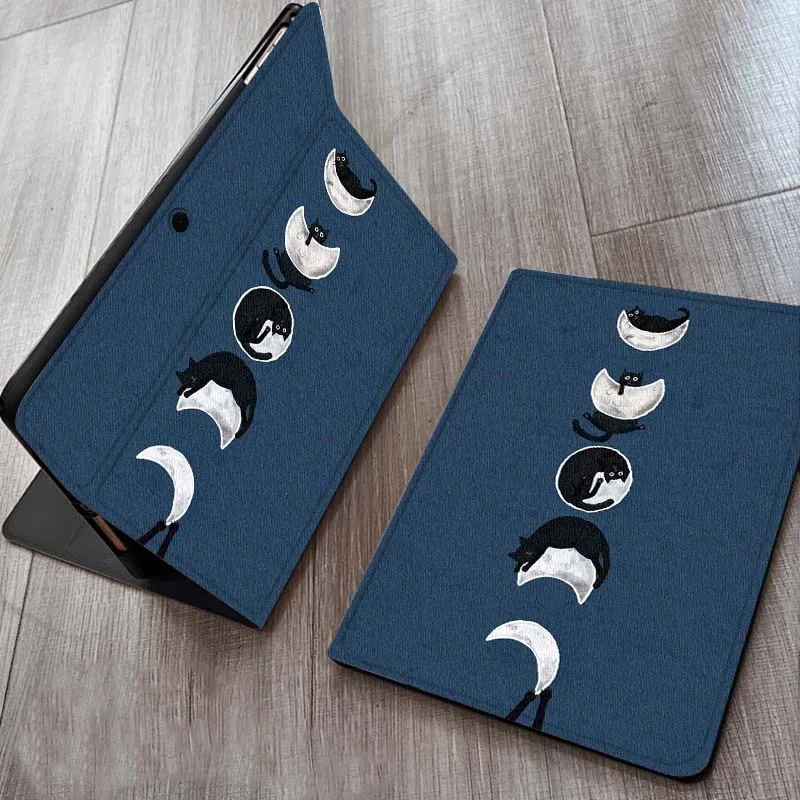 

Black Cat Group Cartoon Case For OPPO Realme Pad Air X 10.36 11 Inch Tablet