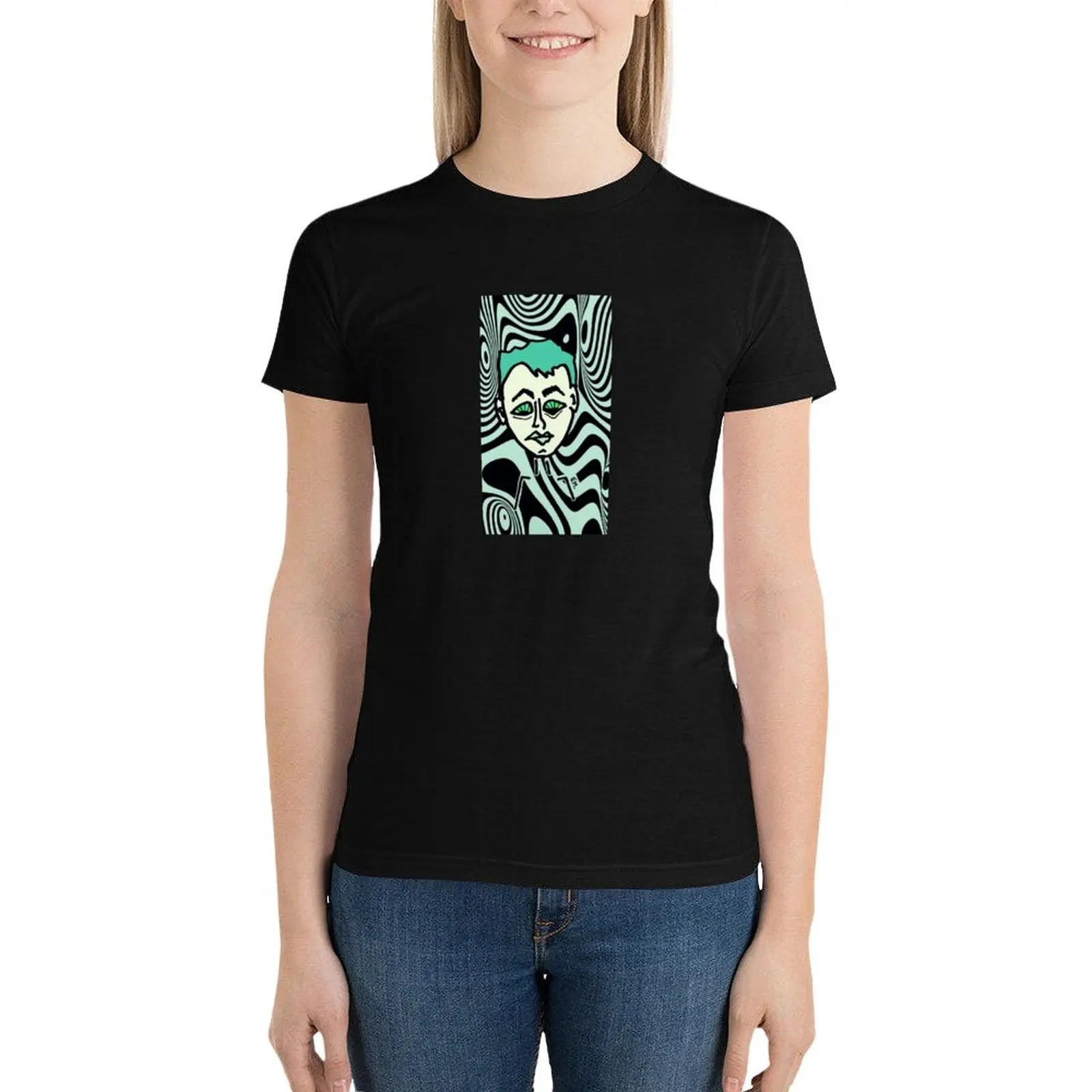 Bunks T-Shirt shirts graphic tees female animal print shirt for girls Blouse tight shirts for Women