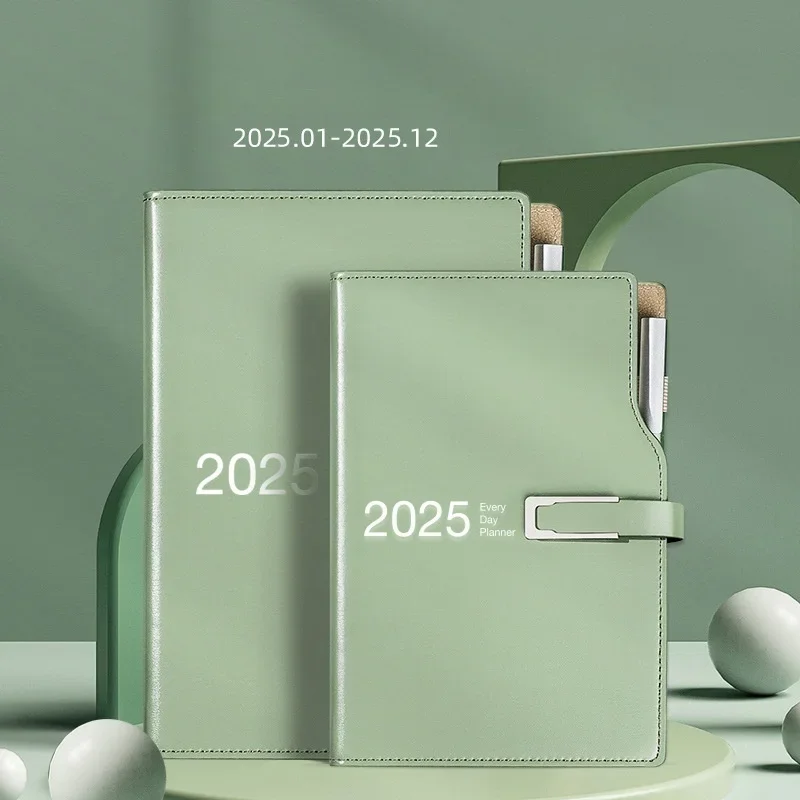 2025 Plan Schedule Notebook 365 Day Efficiency Manual Schedule Ledger A5A6 Plan Notebook Canlendar Notepad Daily Note Book