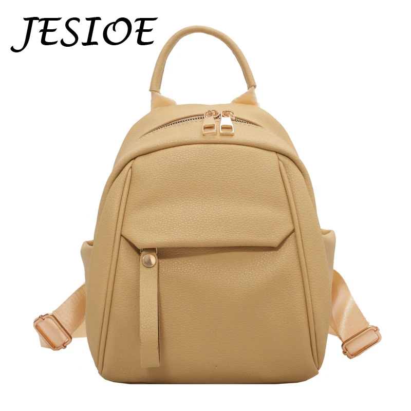 

Women Large Capacity Backpack Purses High Quality Leather Female Vintage Bag School Bags Travel Bagpack Ladies Bookbag Rucksack