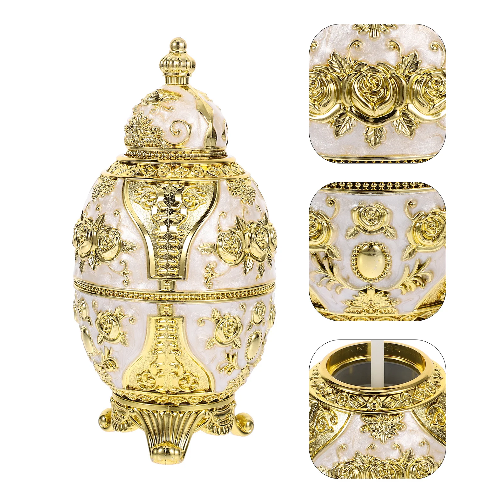 

1pcs Pressing Type Toothpick Holder Vintage Desktop Storage Box Portable Fruit Pick Container For Home Ktv Kitchen Use