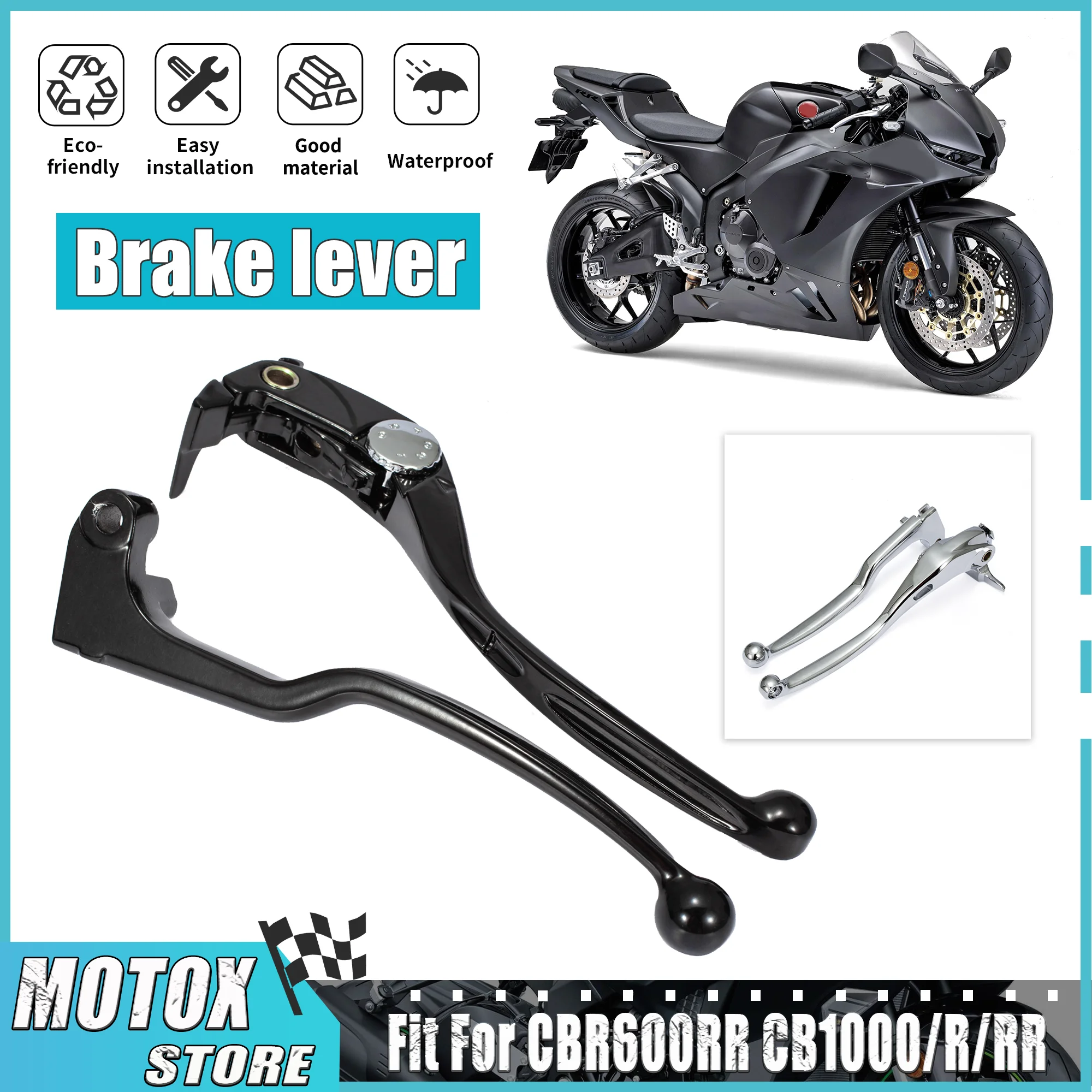 

Fit For Honda CBR600RR 2007–2026 CB1000R 2009–2024 CBR1000RR 2004–2024 Brake Clutch Lever 2008 2010 2012 13 14 15 16 17 18 19