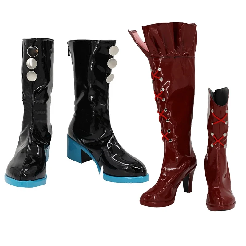 

Vtuber Isekaijouchoo RIM Yuri KAF Обувь для косплея на Хэллоуин, индивидуальный размер