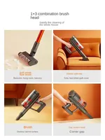 Shunzao Z11Max handheld wireless vacuum cleaner household appliances small large suction strong mite removal instrument