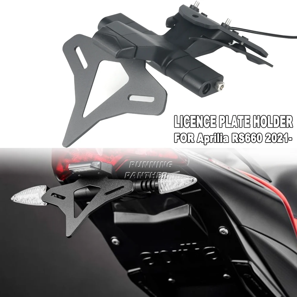 

Motorcycle Accessories License Plate Holder Fender Eliminator Registration Bracket For Aprilia RS660 rs660 Tuono660 RSV4 2021-20