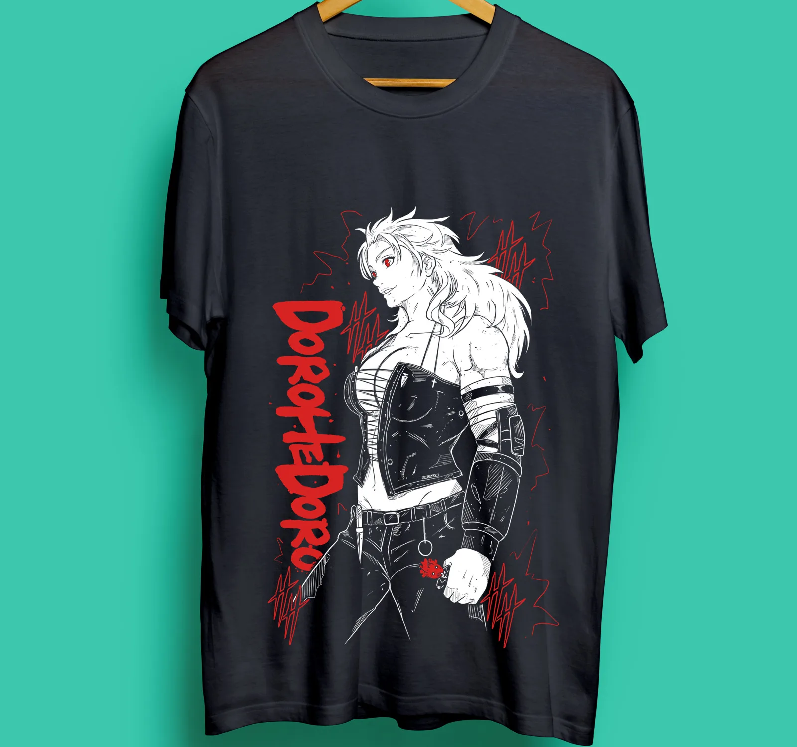 

Dorohedoro T-shirt Ebisu Nikaido Noi Horror Kawaii Anime Gift Shirt All Size